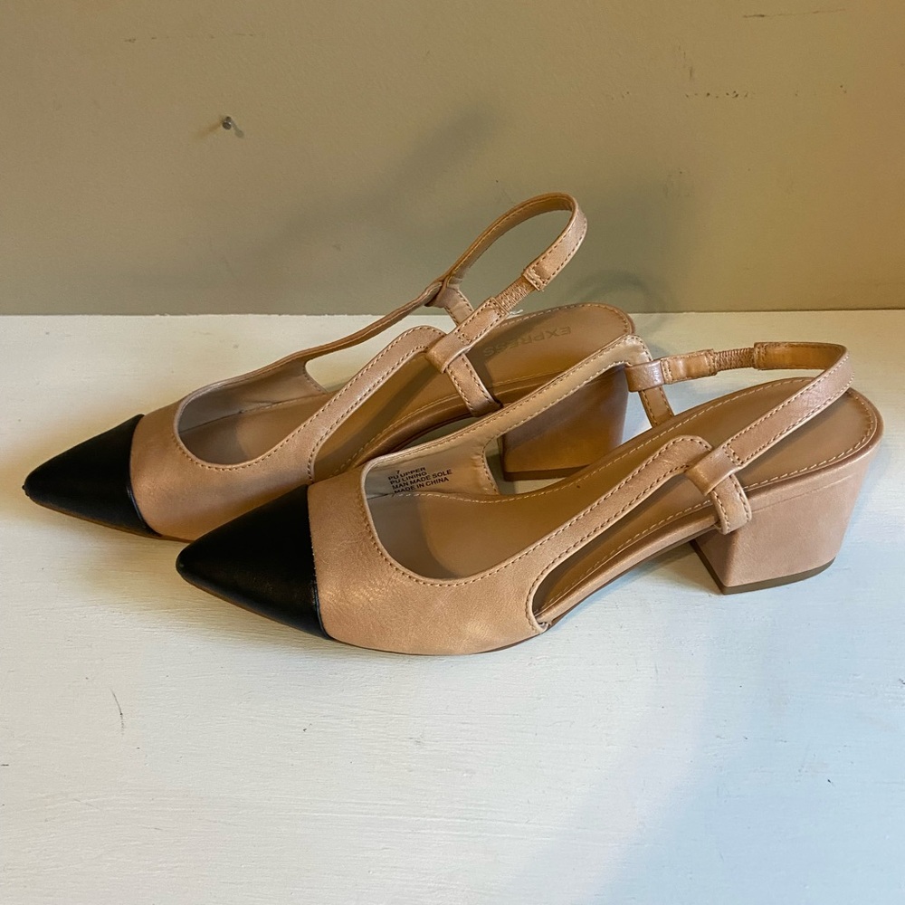Express slingback heels - Picture 3 of 5